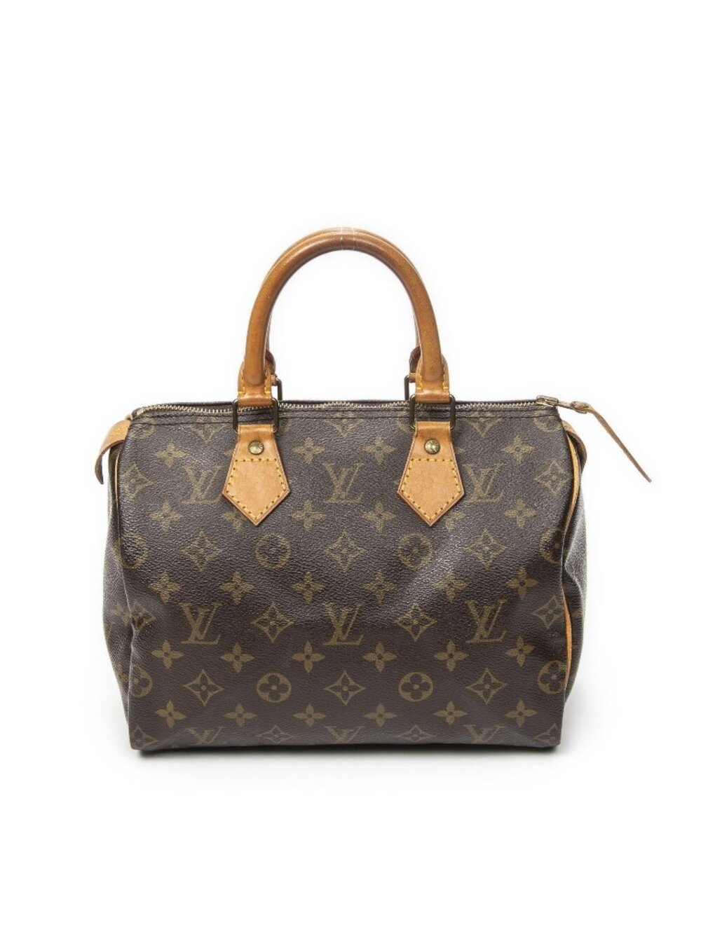 Louis Vuitton Speedy Brown Monogram Canvas Handbag
